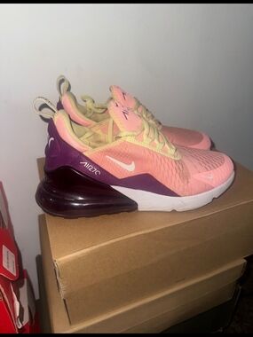 Nike Air Max 270 Women’s Sneakers - Pink, Purple, Yellow